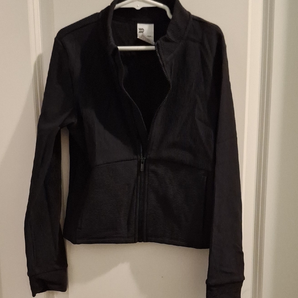 All in Motion Black Jacket Size M